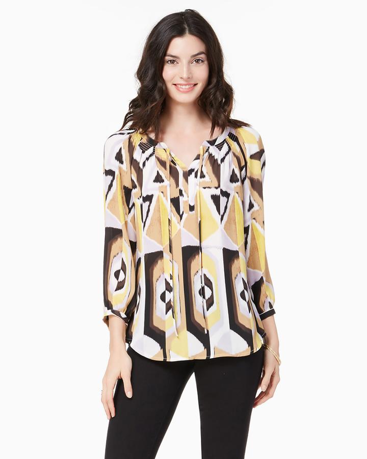 Charming Charlie Carin Peasant Blouse