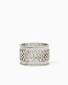 Charming Charlie Filigree Stardust Ring