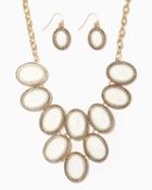 Charming Charlie English Bauble Necklace Set