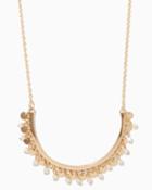 Charming Charlie Dangling Pearls Drop Necklace