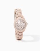 Charming Charlie Crystal Beads Matte Watch