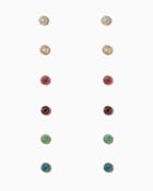 Charming Charlie Ring Around The Rhinestone Stud Set