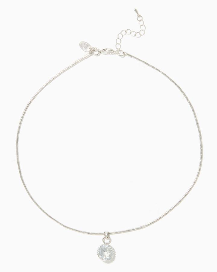 Charming Charlie Icy Pendant Necklace