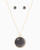 Charming Charlie Embellished Cabo Necklace Set