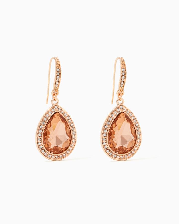 Charming Charlie Radiant Teardrop Earrings