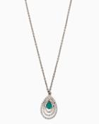 Charming Charlie After Dark Drama Pendant Necklace