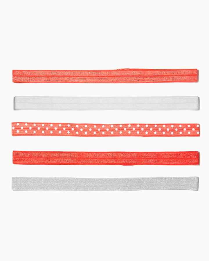 Charming Charlie Tangerine Dream Hair Wrap Set