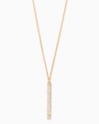 Charming Charlie Brianna Vertical Pendant Necklace