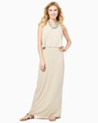 Charming Charlie Popover Solid Maxi Dress
