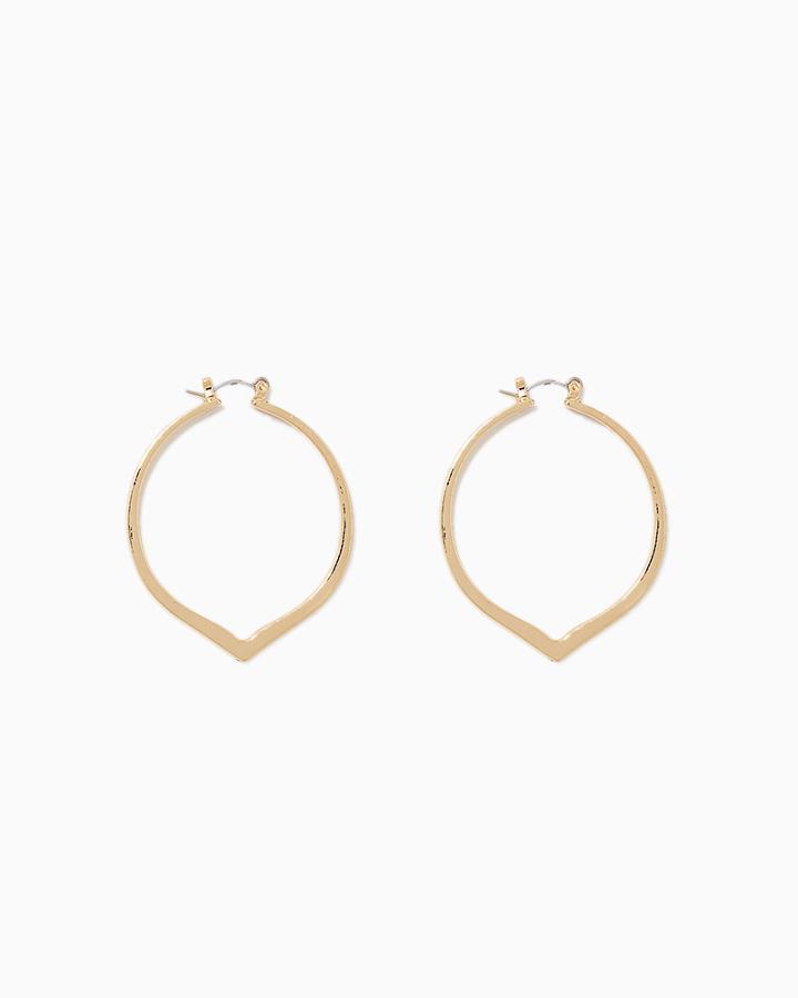 Charming Charlie Pointed Click Top Hoops