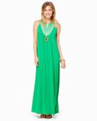 Charming Charlie Everleigh Embroidered Maxi Dress