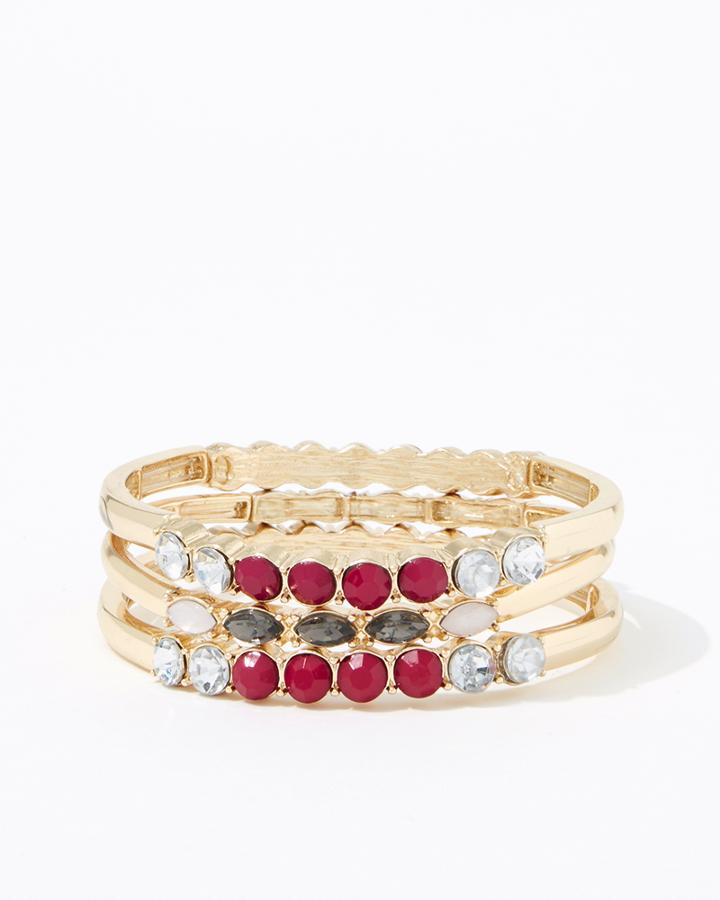 Charming Charlie Evening Shimmer Bracelet Set