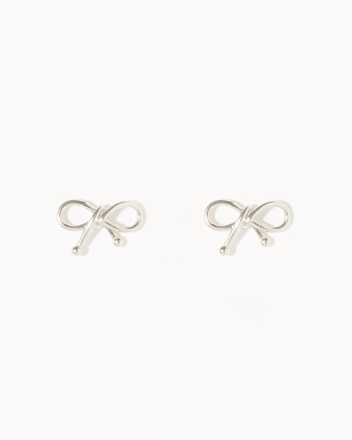 Charming Charlie Bow Tied Stud Earrings