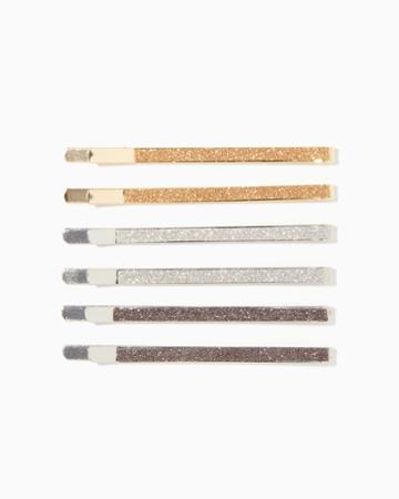 Charming Charlie Mixed Metal Stardust Bobby Pins