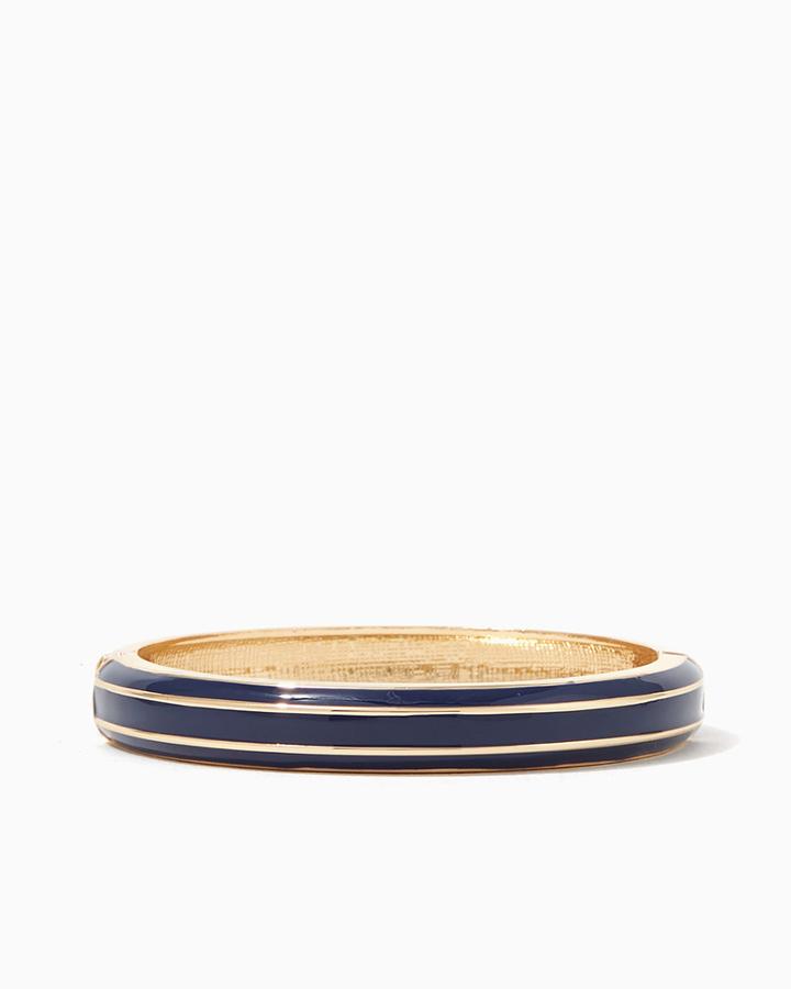 Charming Charlie Fine Line Enameled Hinge Bracelet