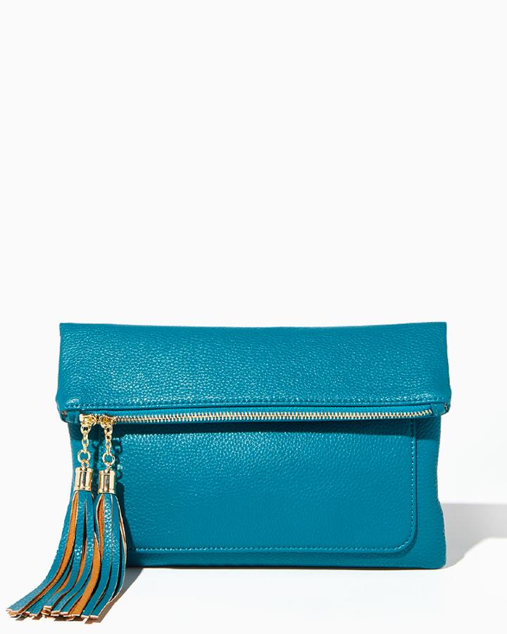 Charming Charlie Midtown Tassel Bag