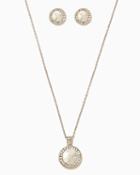 Charming Charlie Glimmering Rhinestone Necklace Set