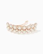 Charming Charlie Daisy Pearls Barrette