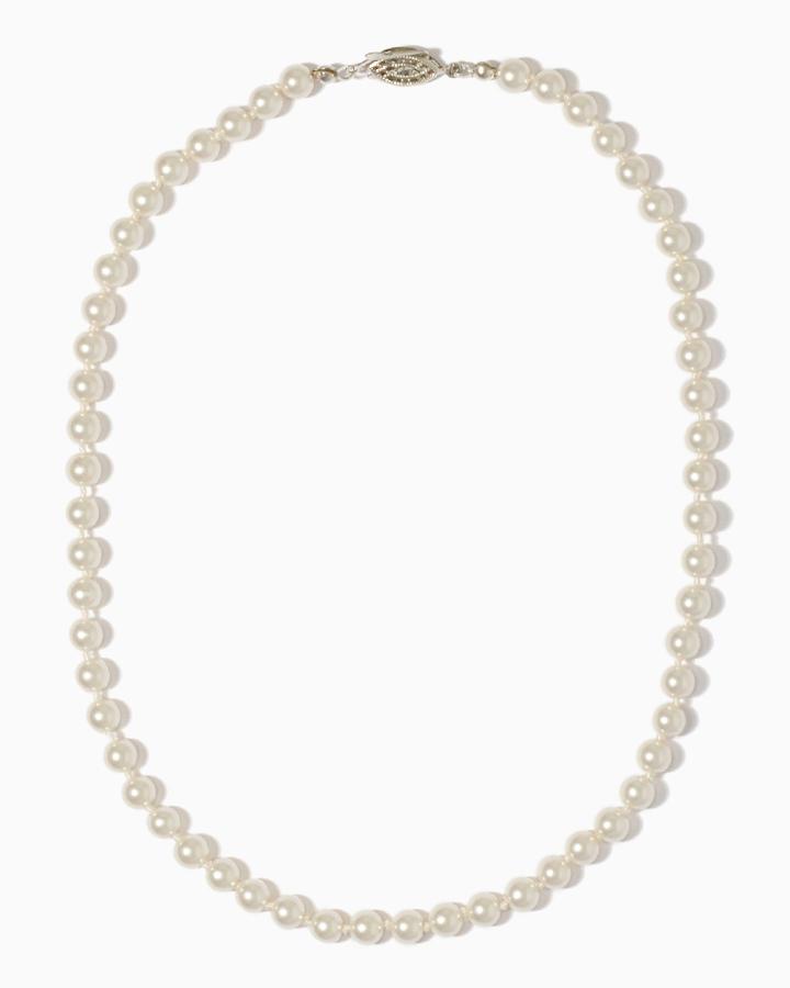 Charming Charlie 16 Single-strand Pearl Necklace