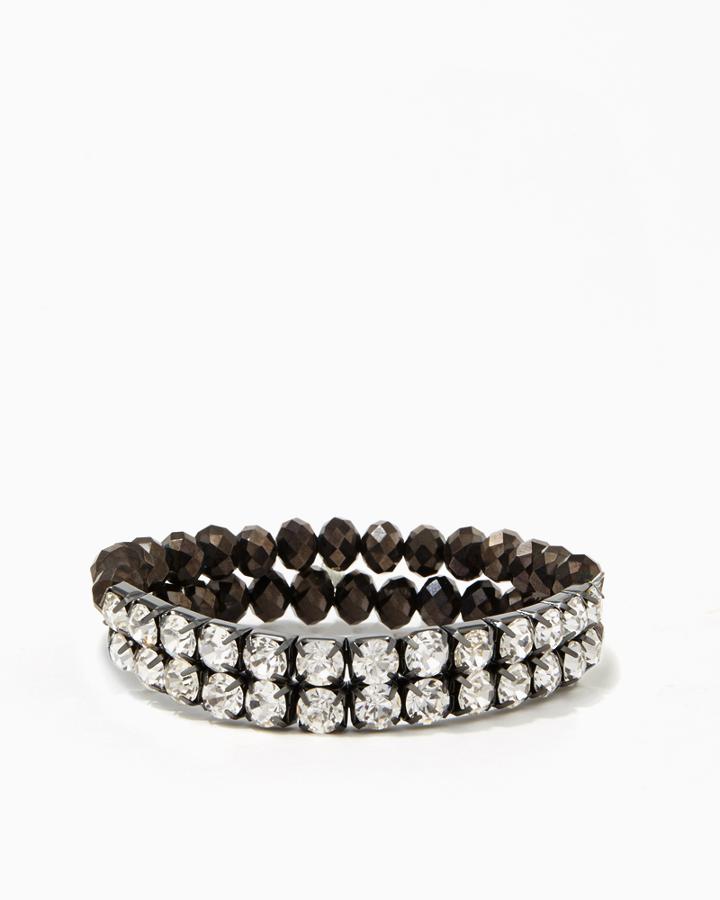 Charming Charlie Gala Rhinestone Bracelet