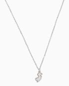 Charming Charlie New Jersey State Stardust Pendant Necklace