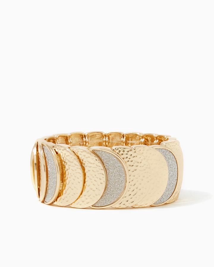 Charming Charlie Half Moon Shimmer Bracelet