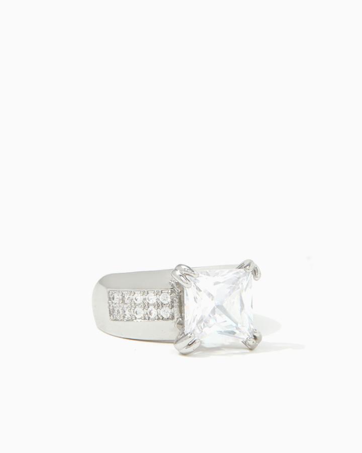 Charming Charlie Grace Princess Cut Ring
