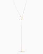 Charming Charlie Infinite Circle Pendant Necklace