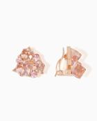 Charming Charlie Cube Cluster Clip-on Earrings
