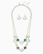 Charming Charlie Shining Layers Necklace Set