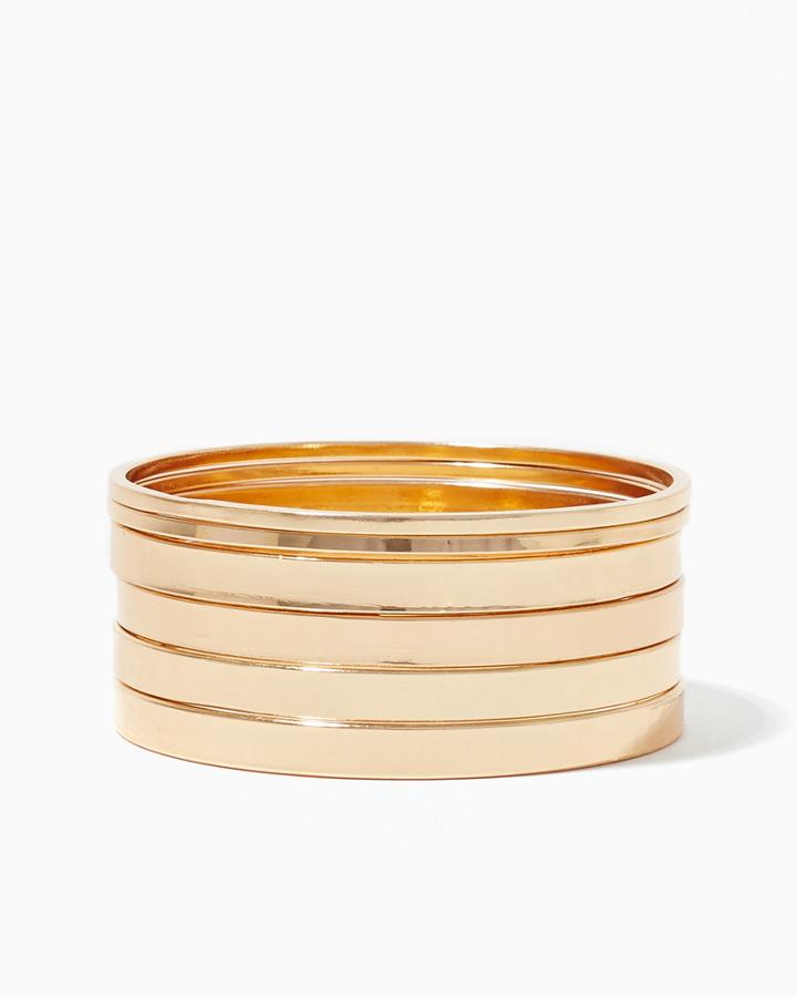 Charming Charlie Stay Sleek Bangle Set