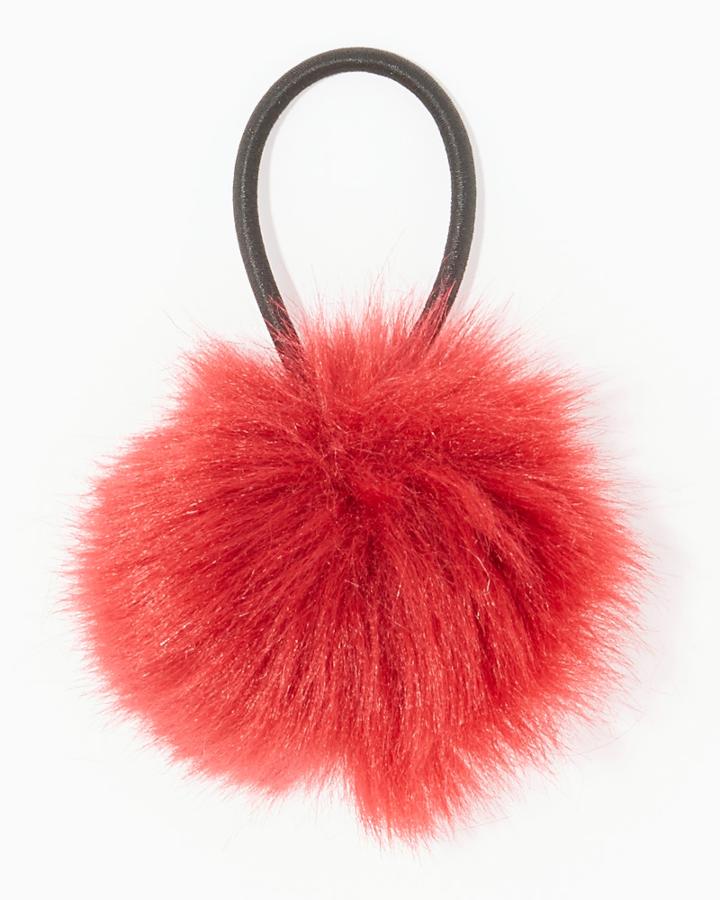 Charming Charlie Pom Pom Hair Tie