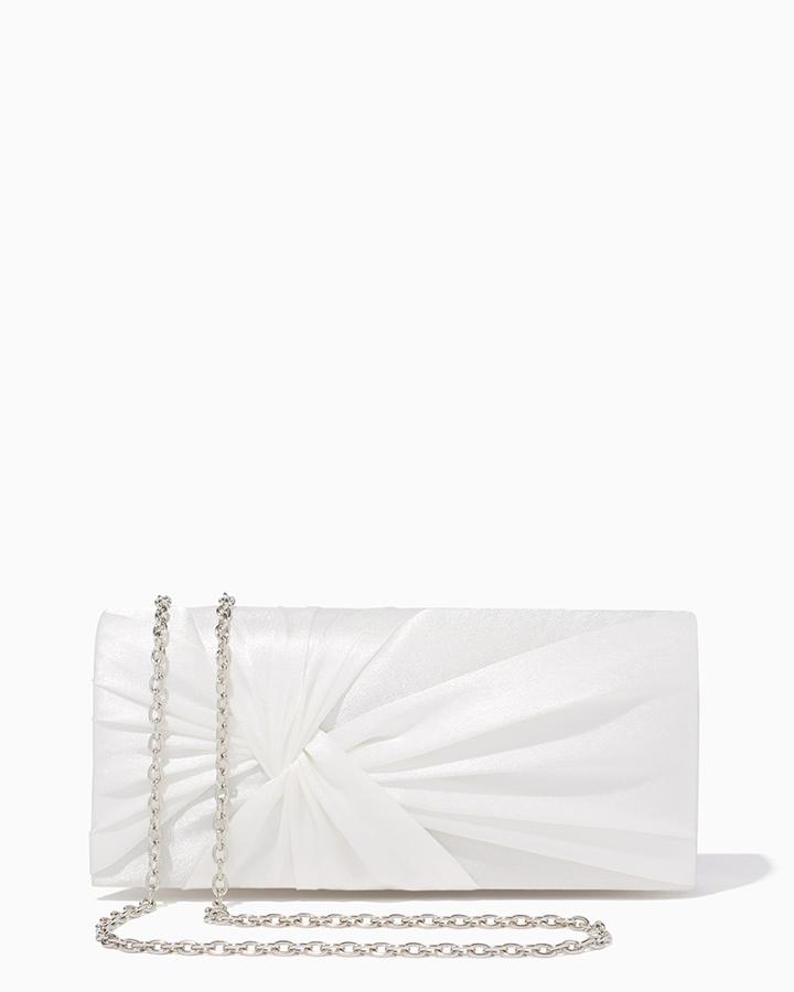 Charming Charlie Twist And Shine Pleat Clutch