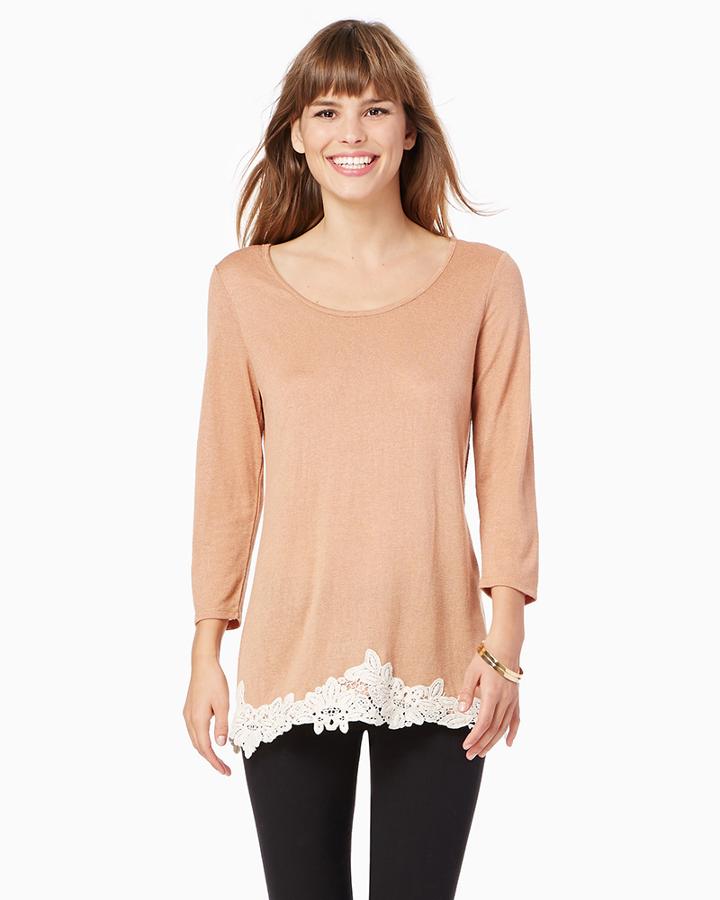Charming Charlie Bellamy Knit Top