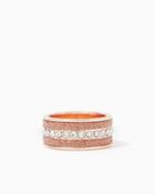 Charming Charlie Stardust Rhinestone Ring