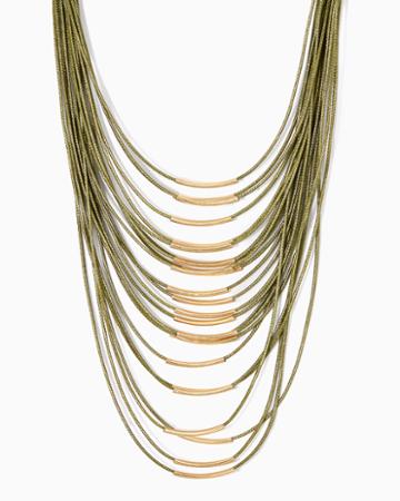 Charming Charlie Coralie Swag Necklace