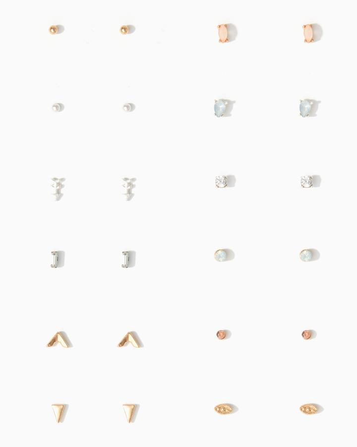 Charming Charlie Tiny & Chic Stud Earring Set
