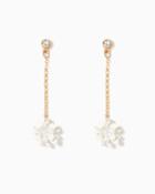Charming Charlie Linea Floral Drop Earrings