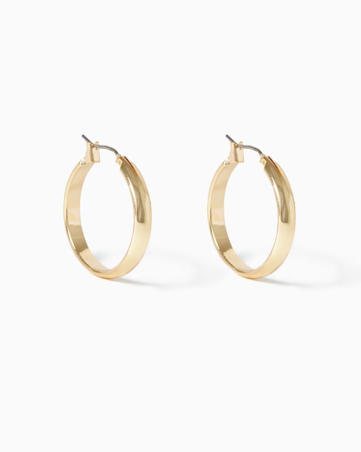 Charming Charlie Essential Petite Hoops