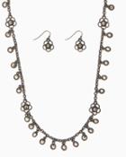 Charming Charlie Filigree Frippery Necklace Set