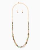 Charming Charlie Bold Beads Necklace Set