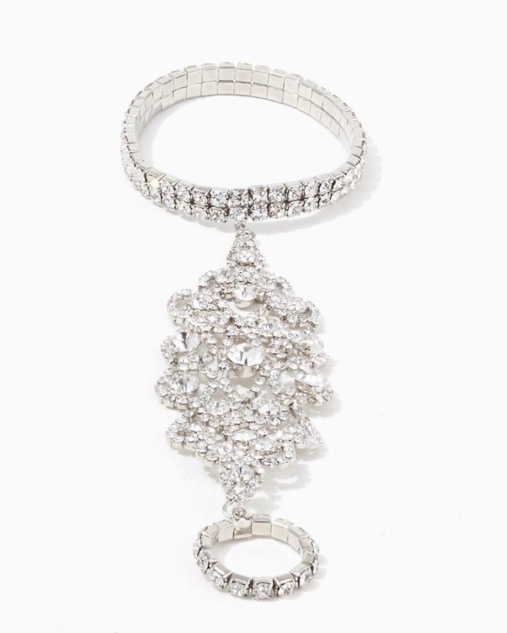 Charming Charlie Sparkling Hand Chain