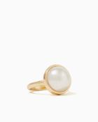 Charming Charlie Polished Pearl Ring