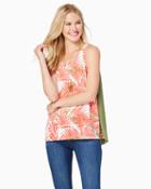 Charming Charlie Tropical Breeze Flyaway Tank