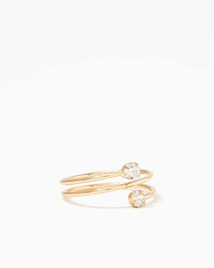 Charming Charlie Demaris Spiral Ring
