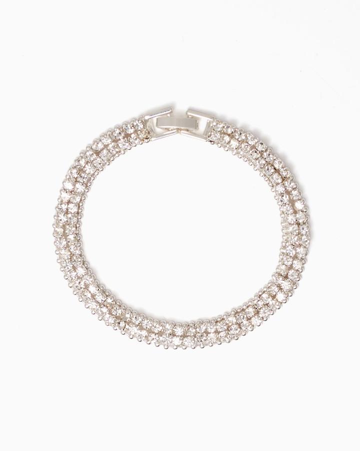 Charming Charlie Play For Love Tennis Bracelet