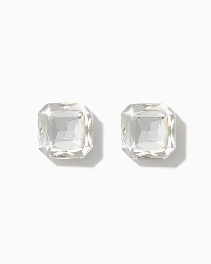 Charming Charlie Luxe Faceted Stud Earrings