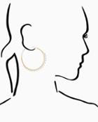 Charming Charlie Luminous Wrap Hoop Earrings