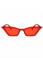 Choies Red Cat Eye Frame Sunglasses