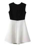 Choies Color Block Sleeveless High Waist Dress